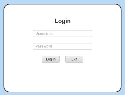 Login Screen