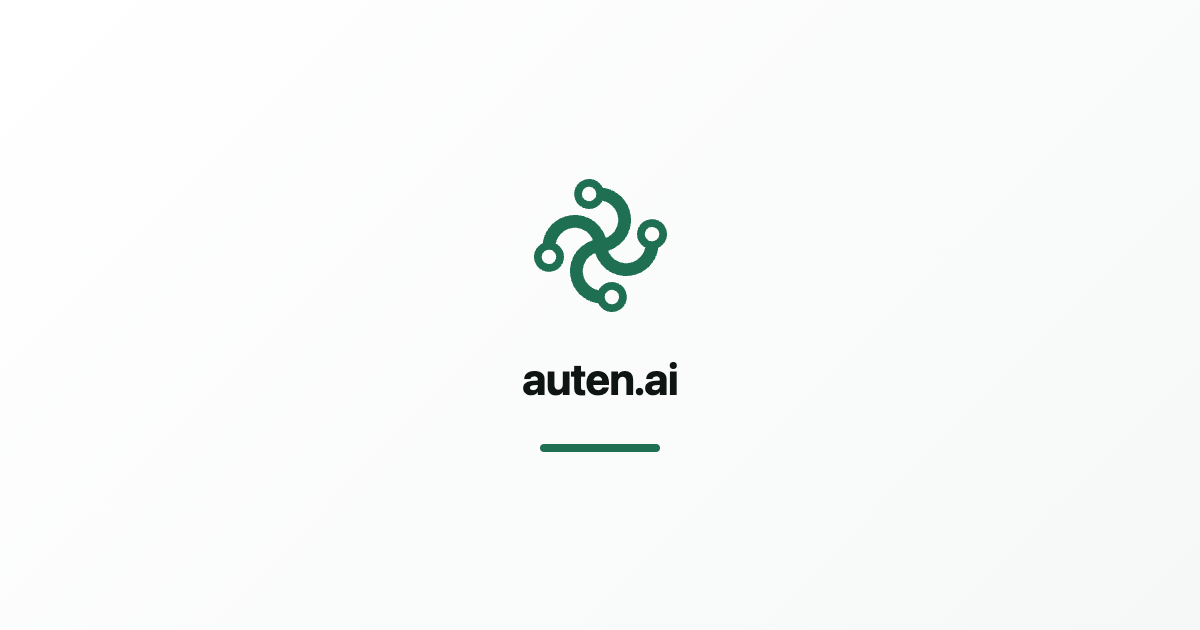 Auten: computer use MCP server