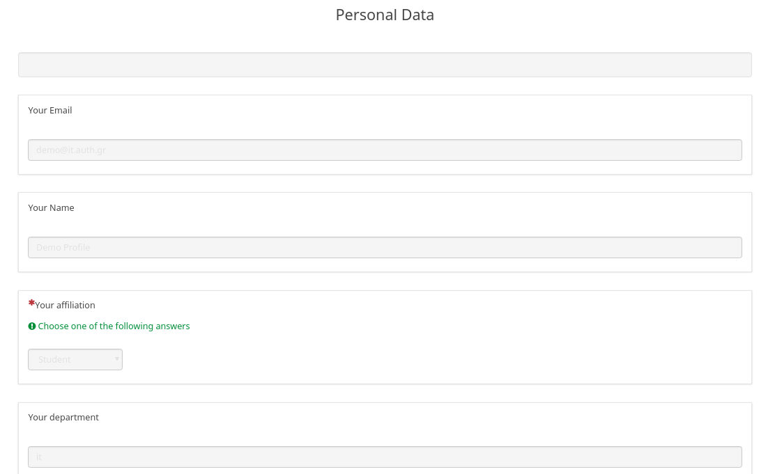 How saml data are appended on the survey