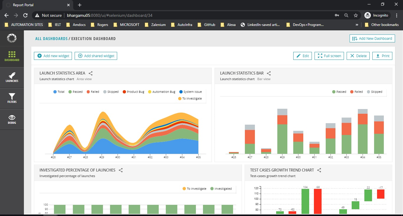 ML Dashboard