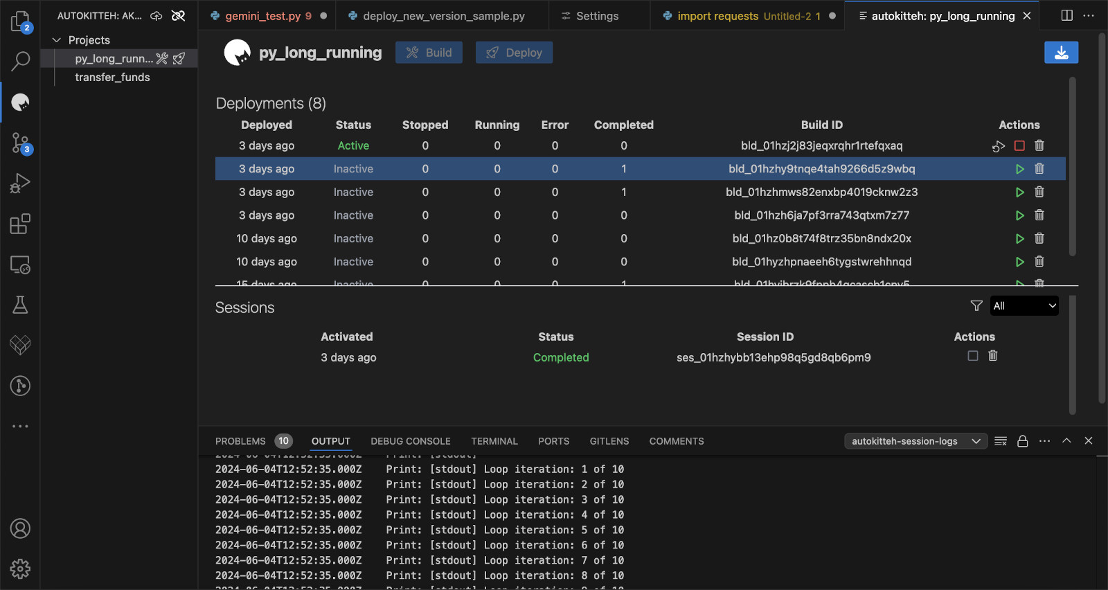 VS Code screenshot