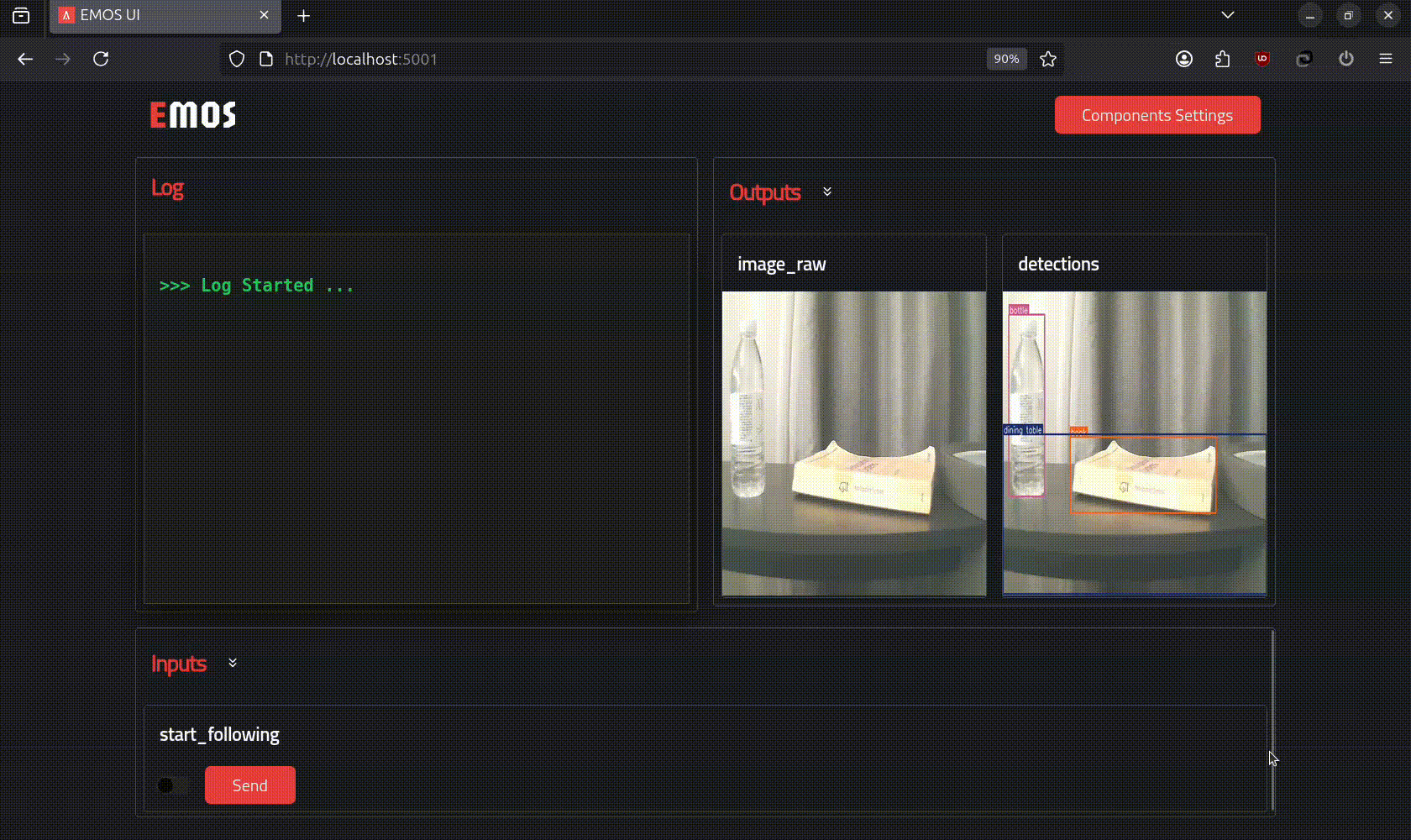 KOMPASS UI Example GIF