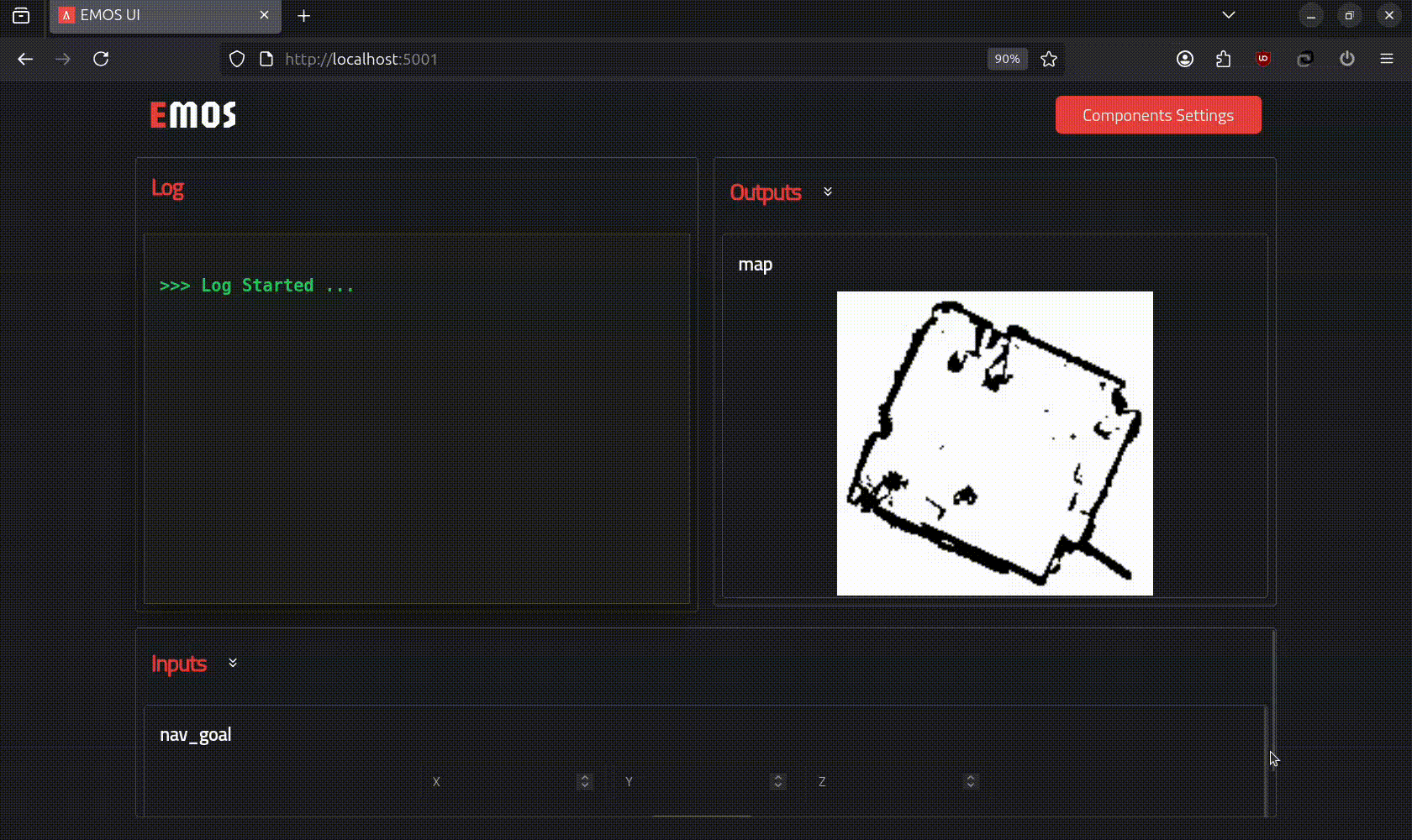 KOMPASS UI Example GIF