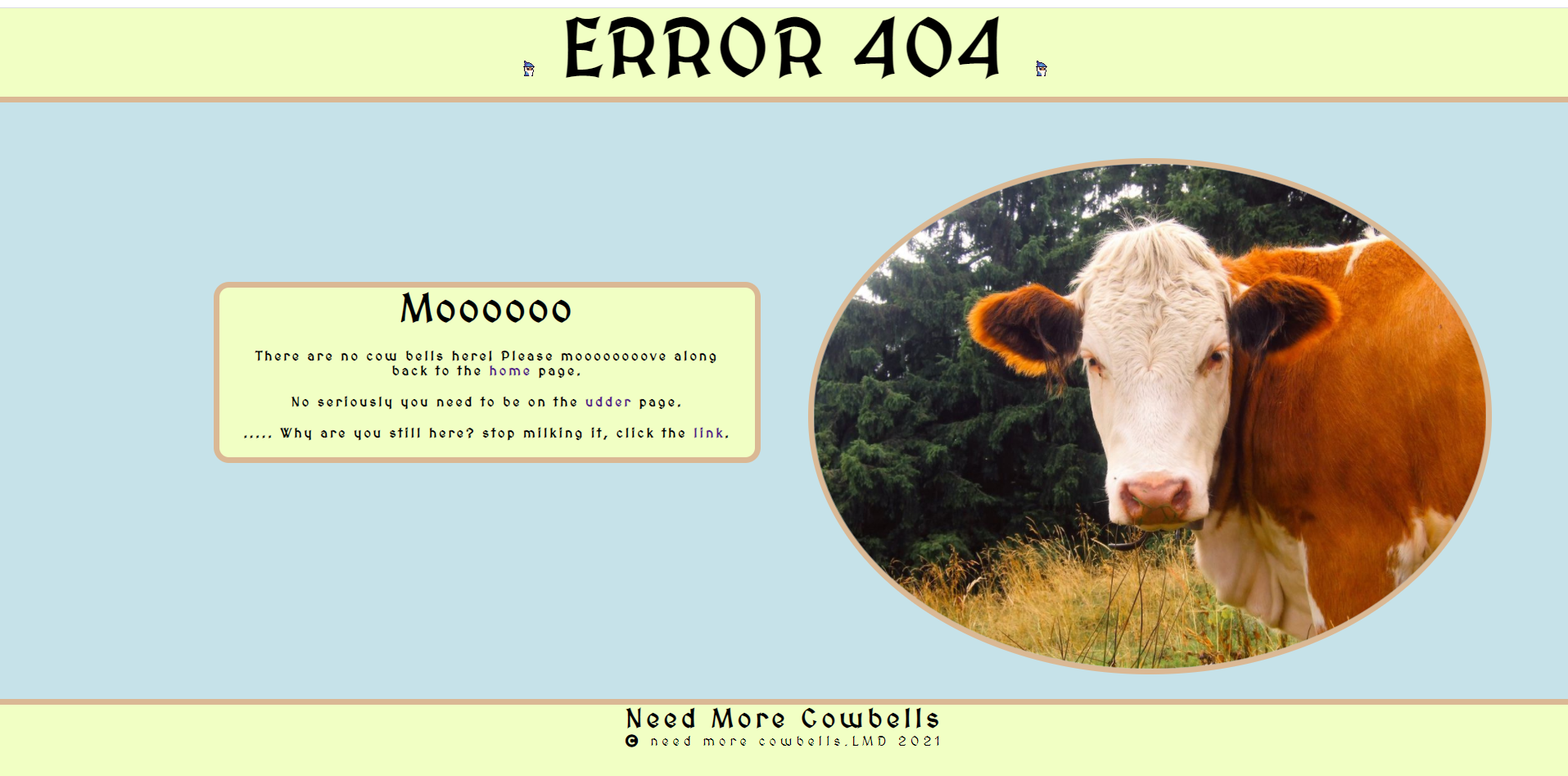 404 page