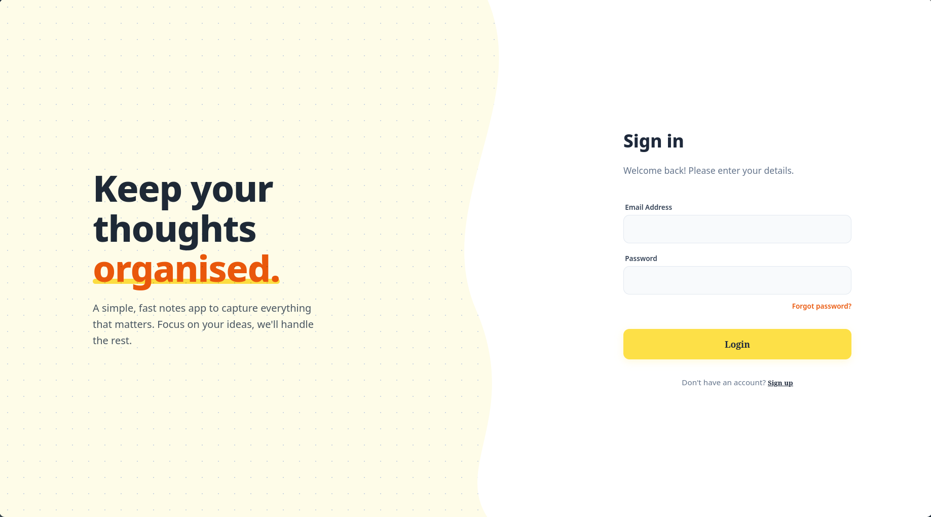 Login