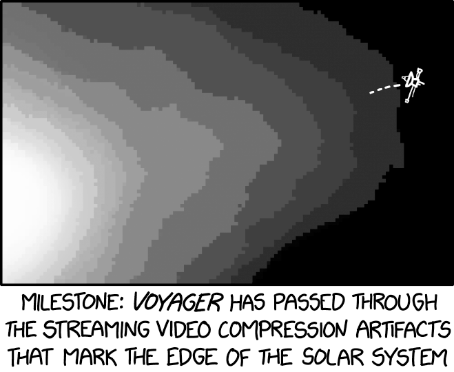 XKCD about compression artifacts
