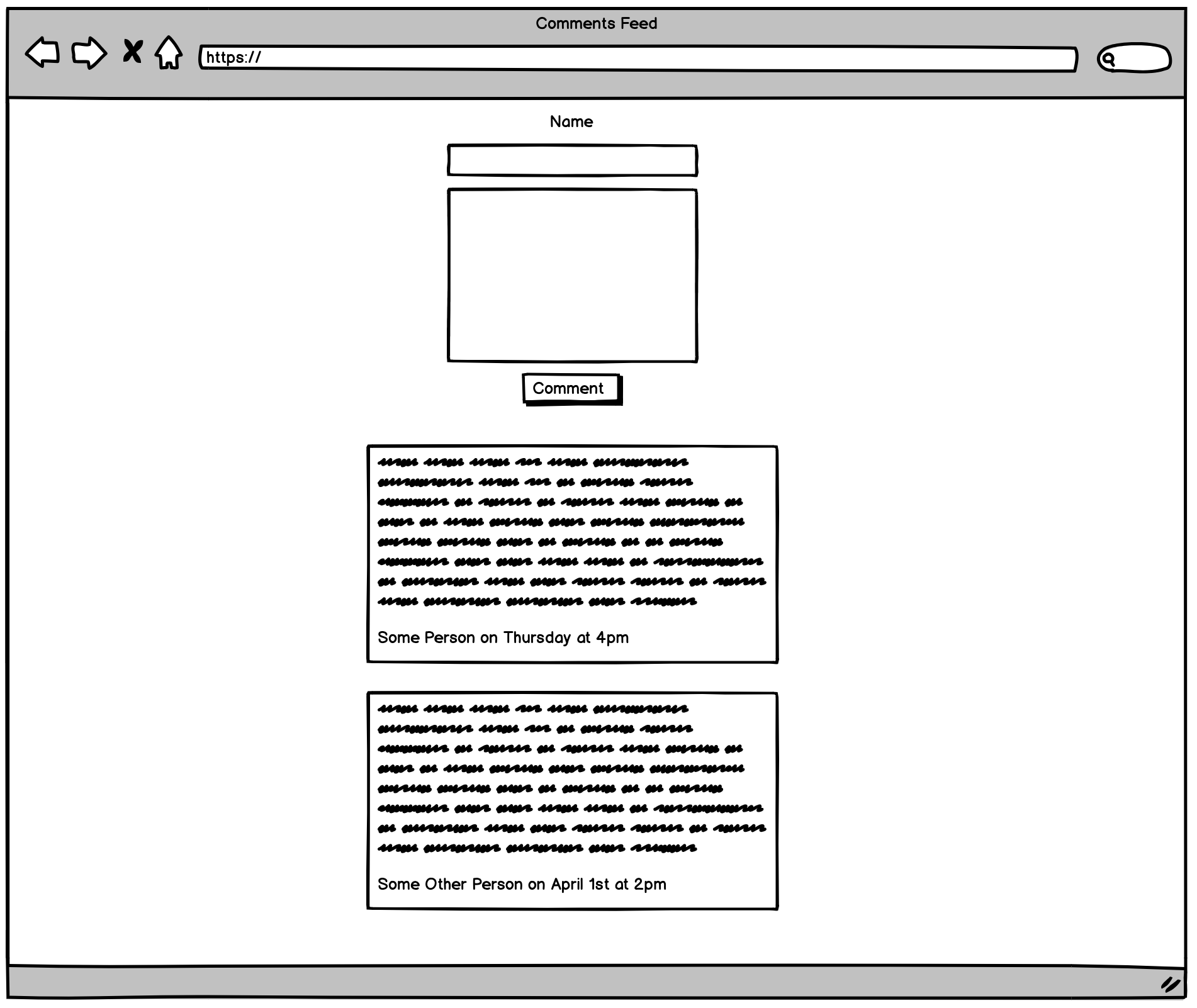 Basic wireframe