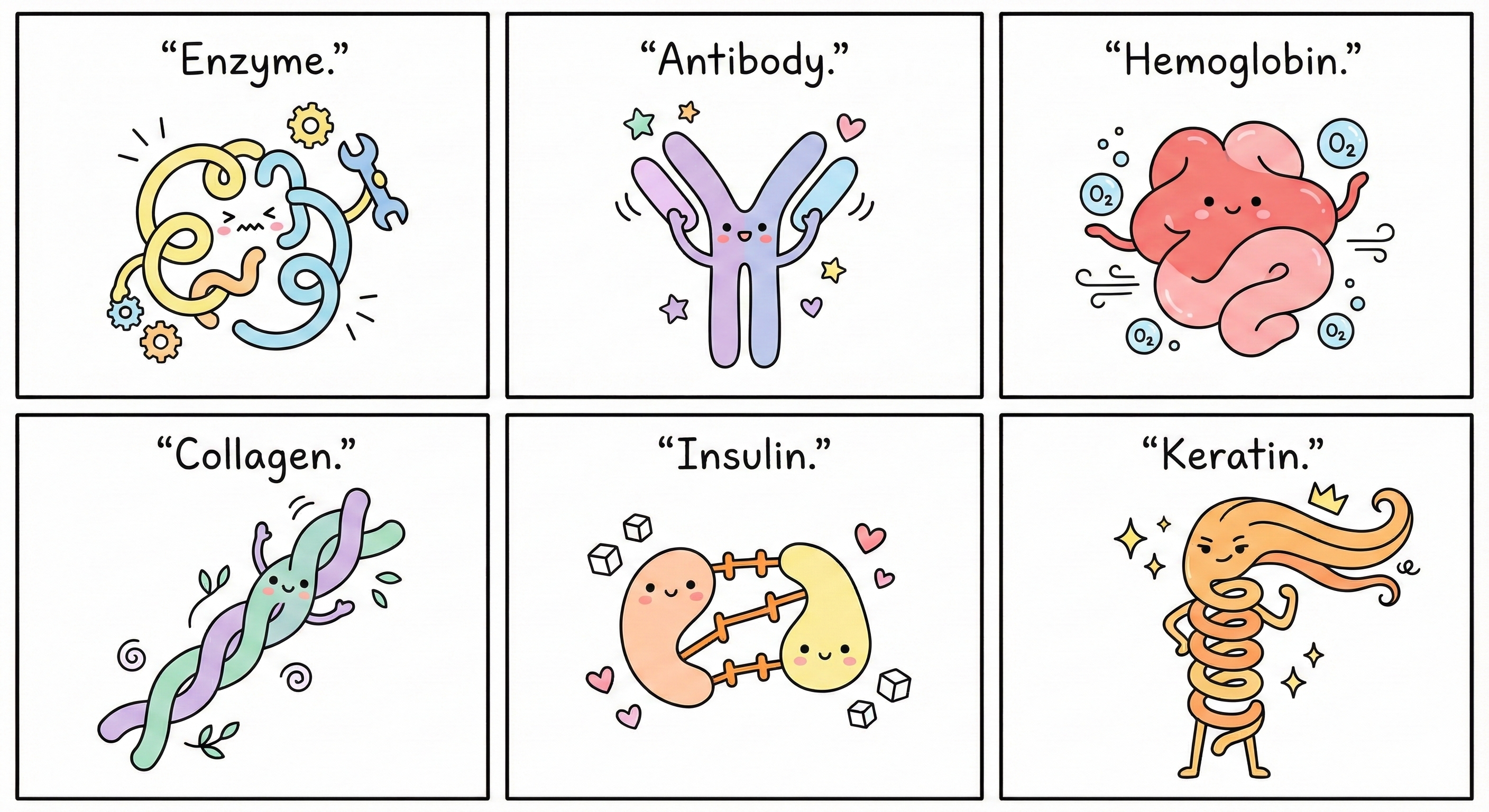 Image of proteins