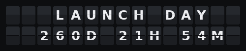 Time Since — Flap wall 2 × 15