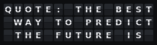 Quote — Flap wall 3 × 15