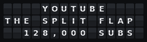 YouTube — Flap wall 3 × 15
