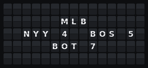 Sports — Flap wall 5 × 15