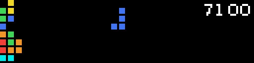 Tetris — Matrix 128 × 32