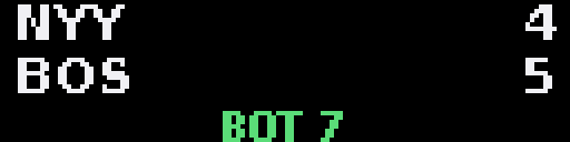 Sports — Matrix 128 × 32