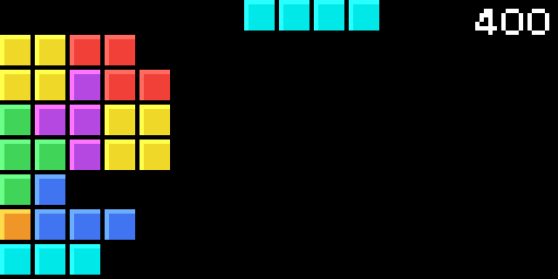Tetris — Matrix 128 × 64