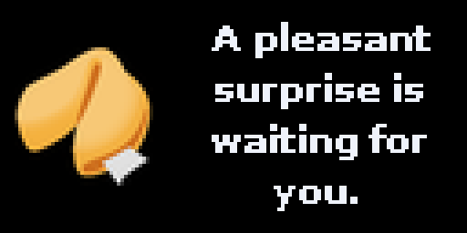 Fortune Cookie — Matrix 128 × 64