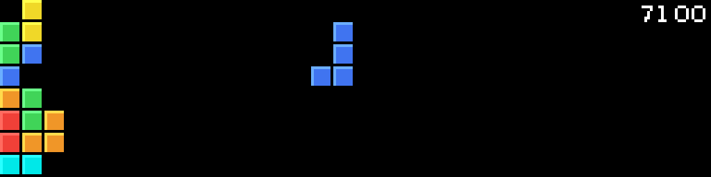 Tetris — Matrix 256 × 64