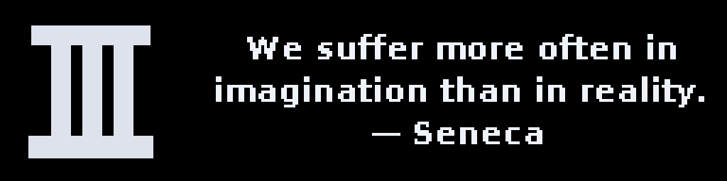 Stoic Quotes — Matrix 256 × 64