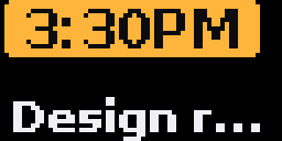 Calendar — Matrix 64 × 32