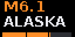 Earthquakes — Matrix 64 × 32
