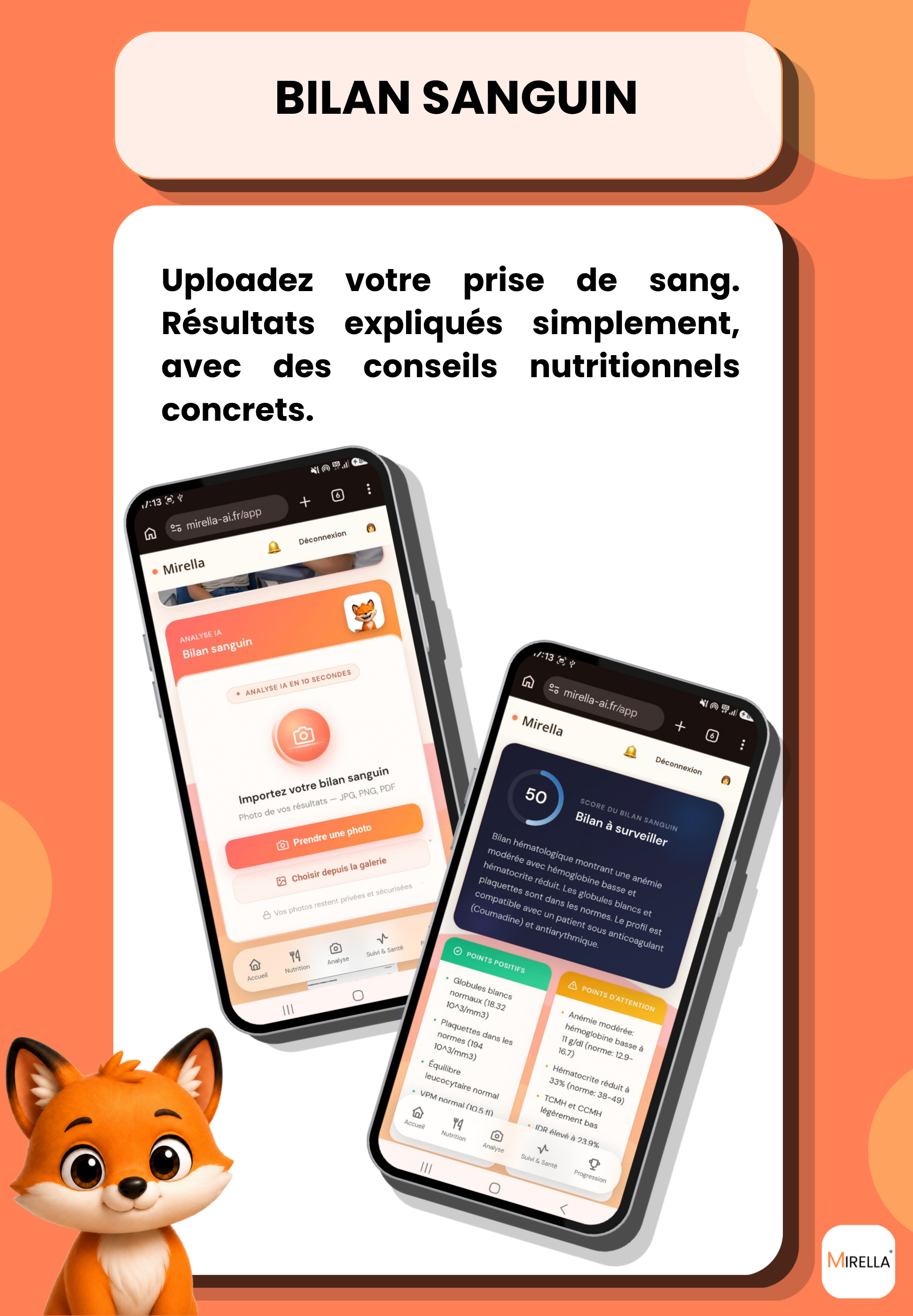Bilan sanguin IA