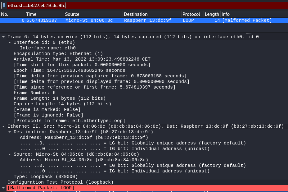 wireshark capture