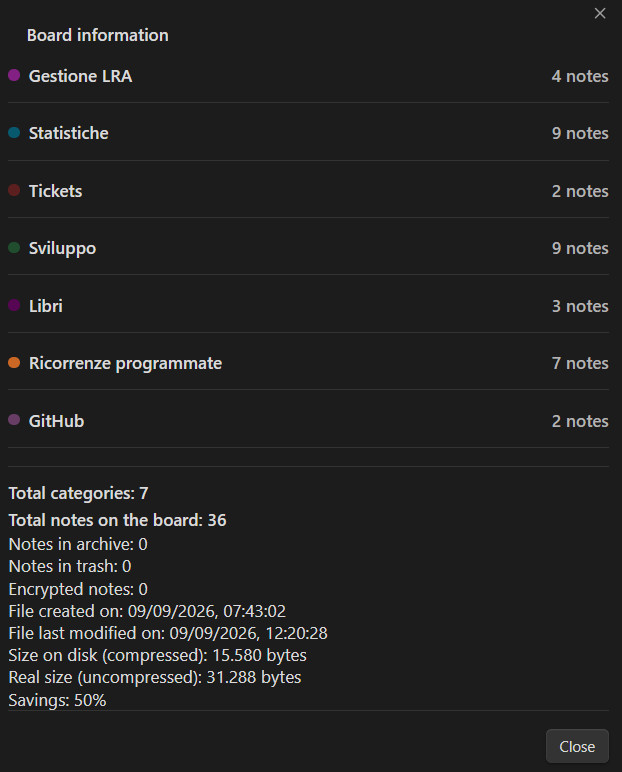 Data file compression screenshot