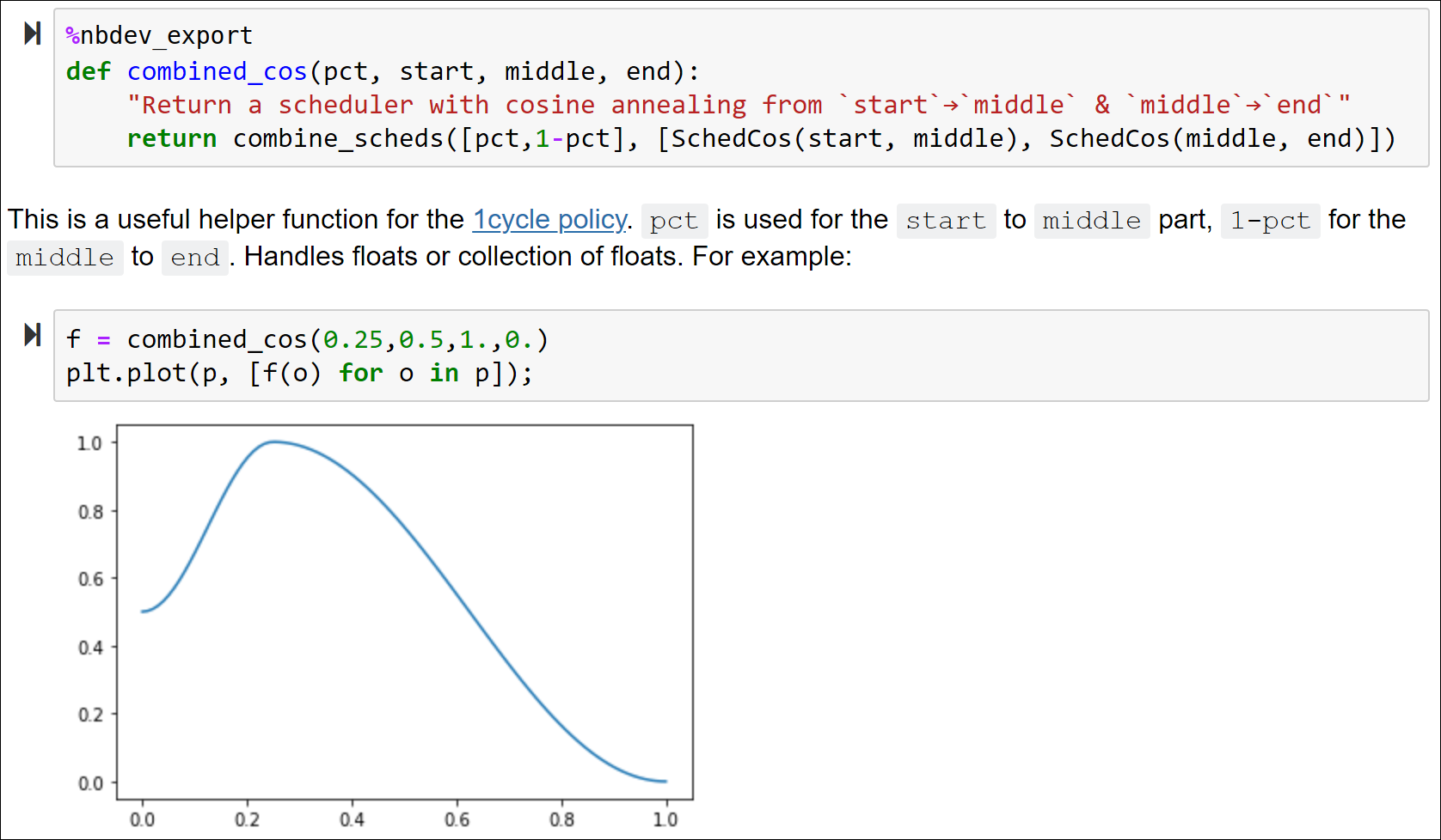 Exporting from nbdev