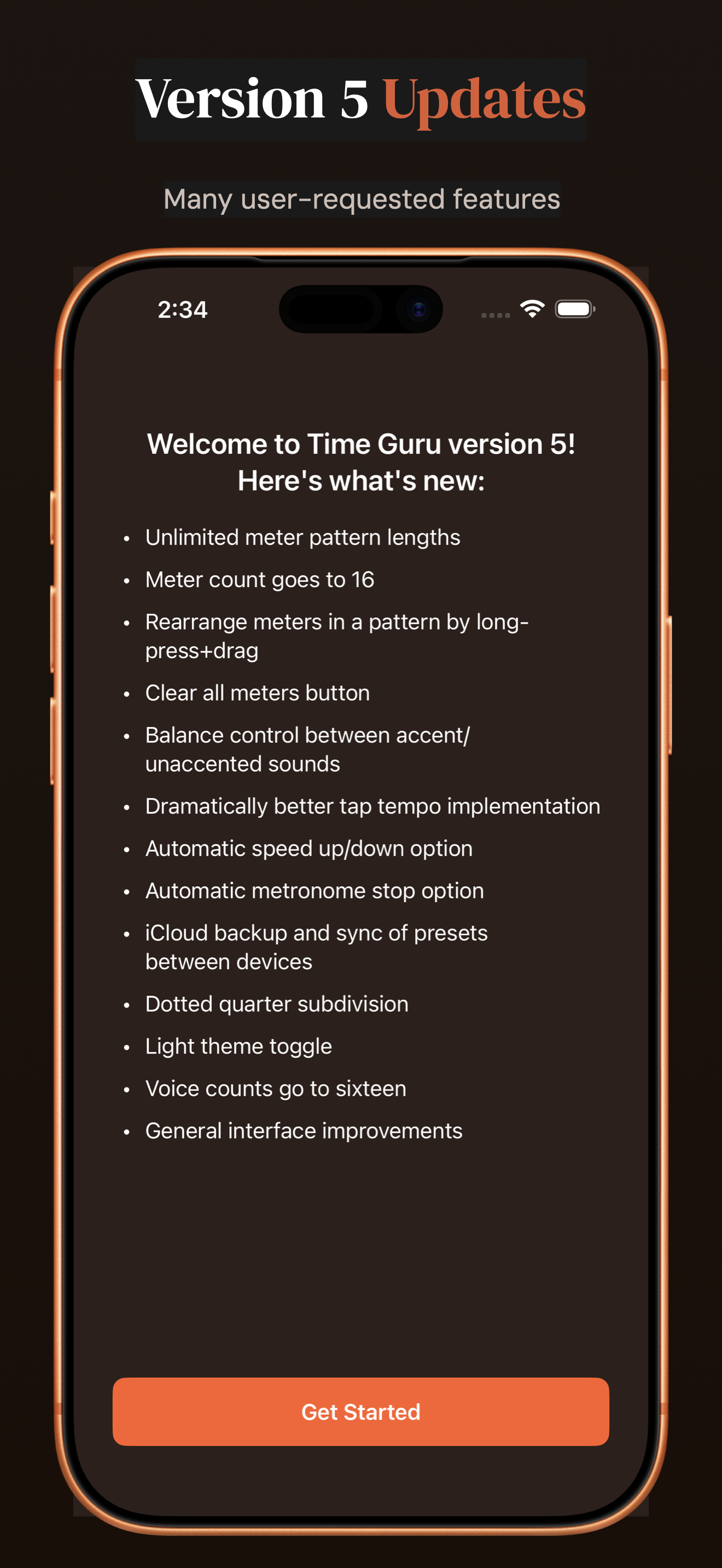 Time Guru Metronome iPhone screenshot 7