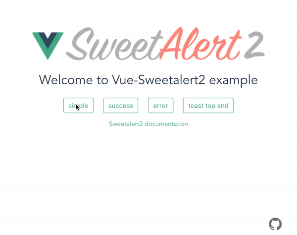 GitHub - avil13/vue-sweetalert2: A convenient wrapper for sweetalert2.
