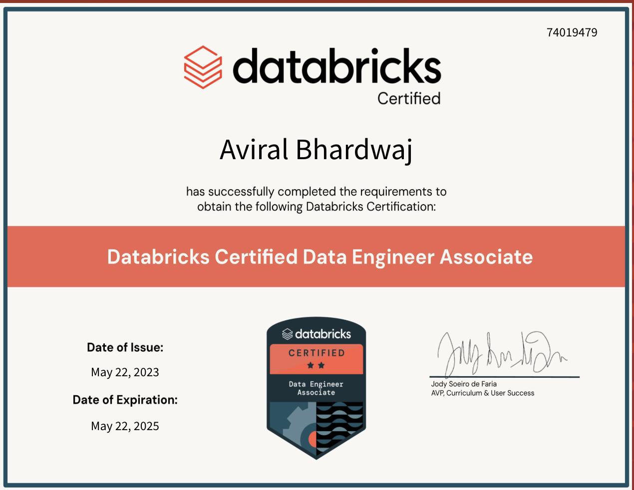 Databricks Data Engineer Associates