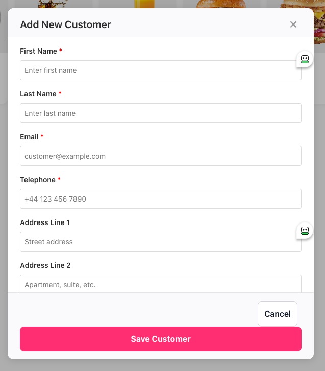Delivery screen 4