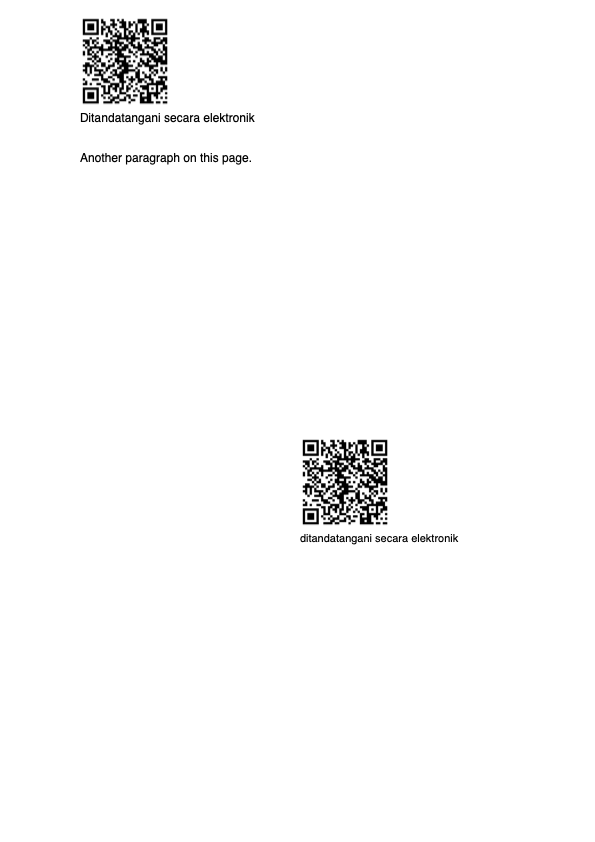 Case 1 — QR above anchor text