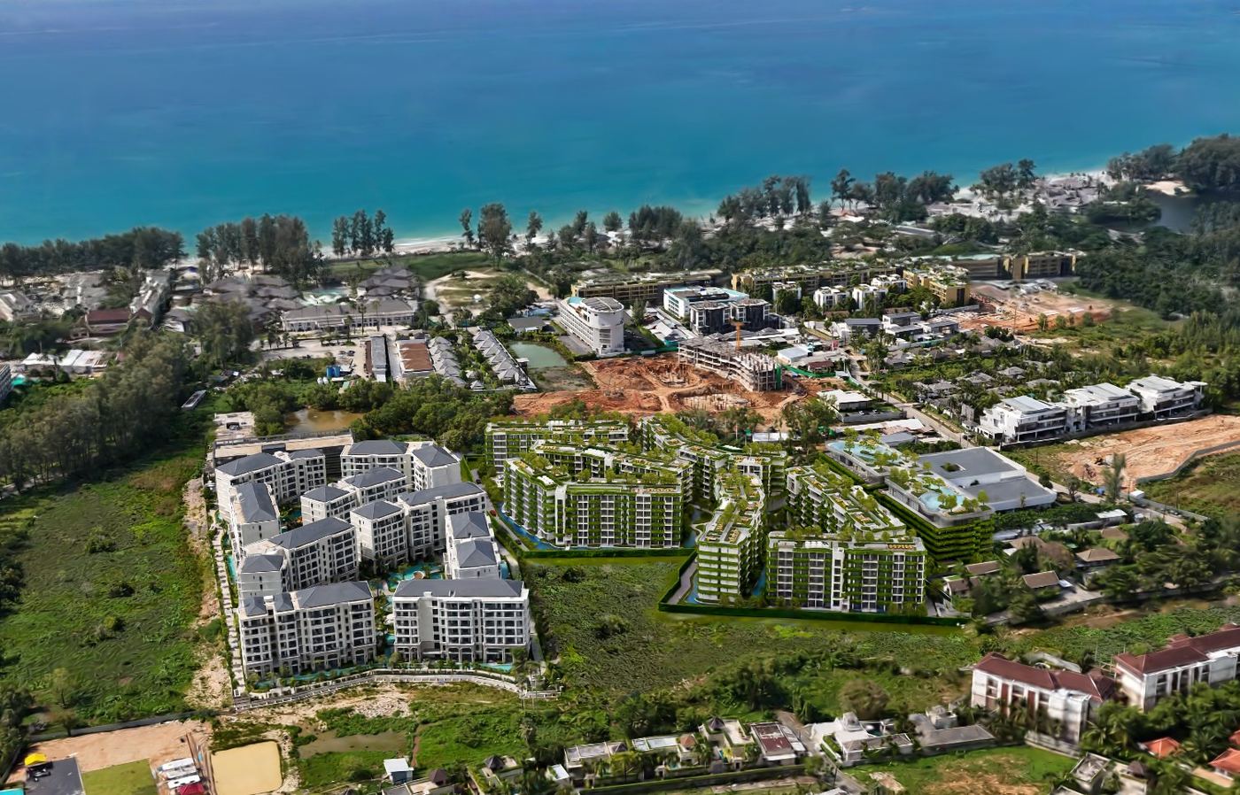 The Modeva aerial view