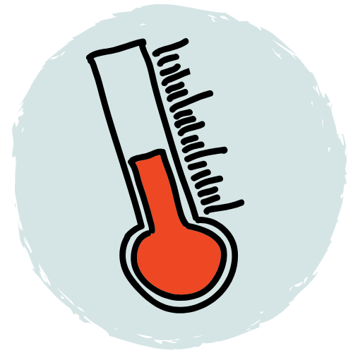 Accuracy of zero-heat-flux temperature monitoring
