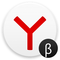 Yandex Beta browser logo