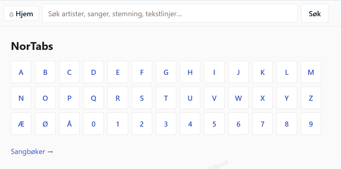 NorTabs before the finish-up: letter browsing and local semantic search