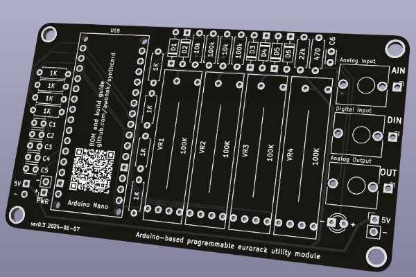 SynthCard front