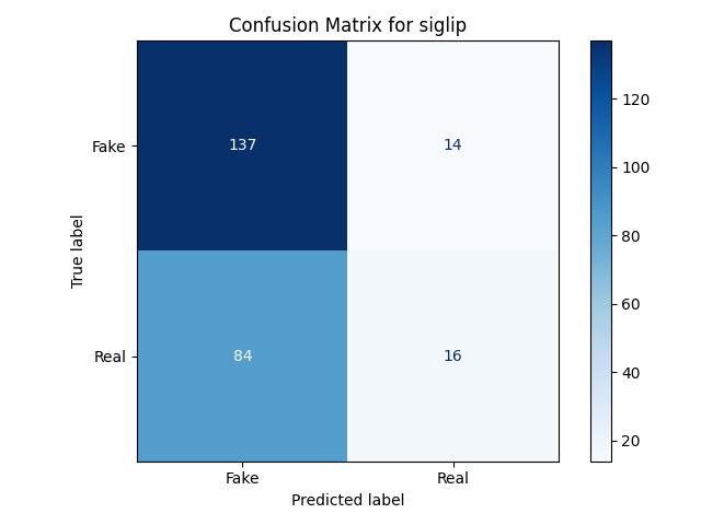 Siglip Confusion Matrix