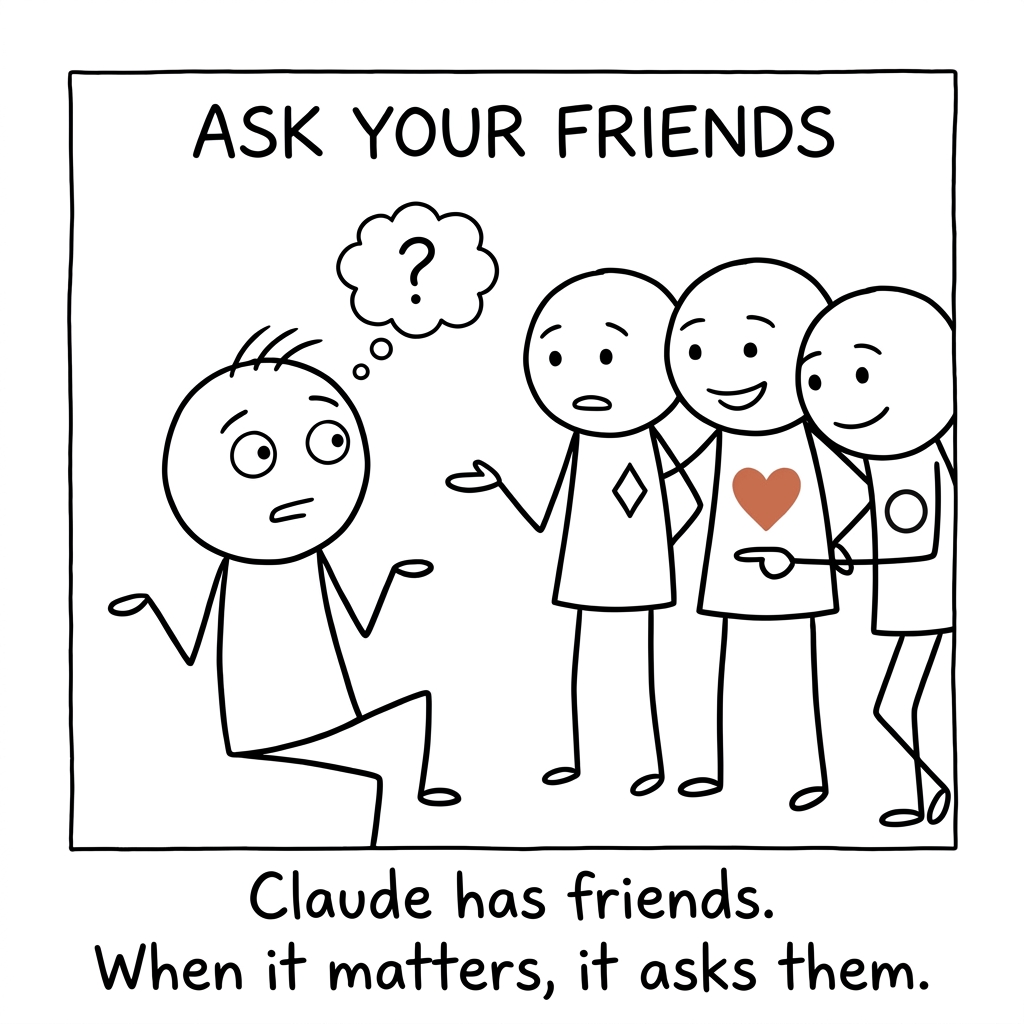 Ask your friends