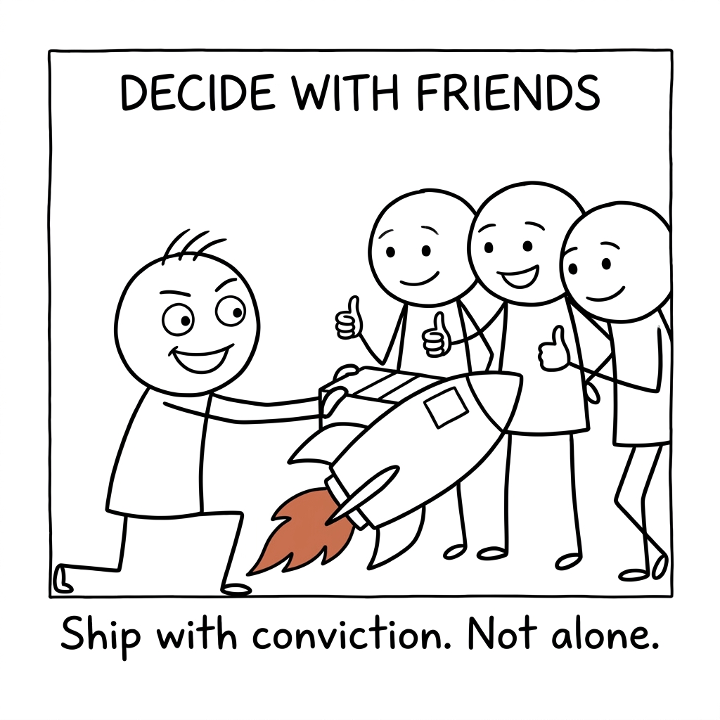 Decide with friends