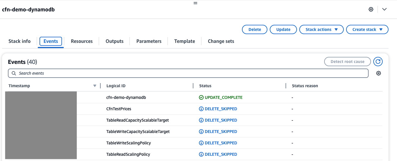 unmanage-resources delete skipped