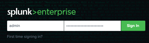splunk-login