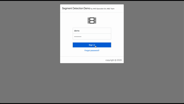 Upload, analyze and view detection results