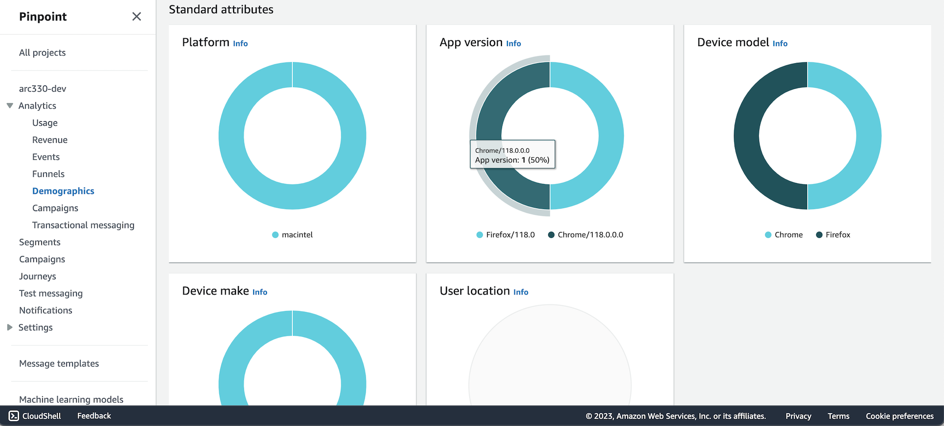 aws-reinvent2023-arc330-pinpoint-demographic