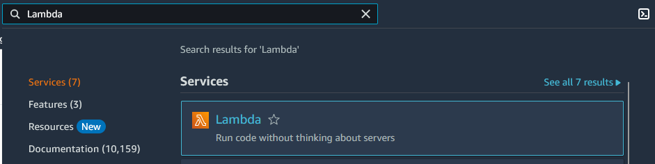Lambda-Console