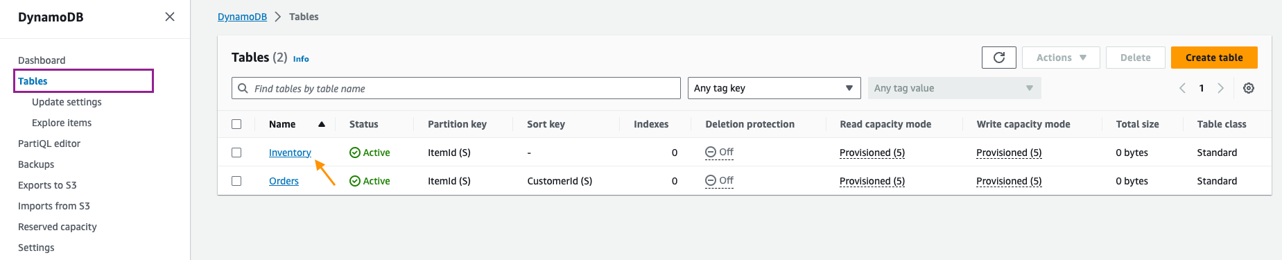 dynamodb_console