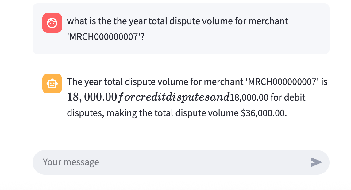 Merchant dispute