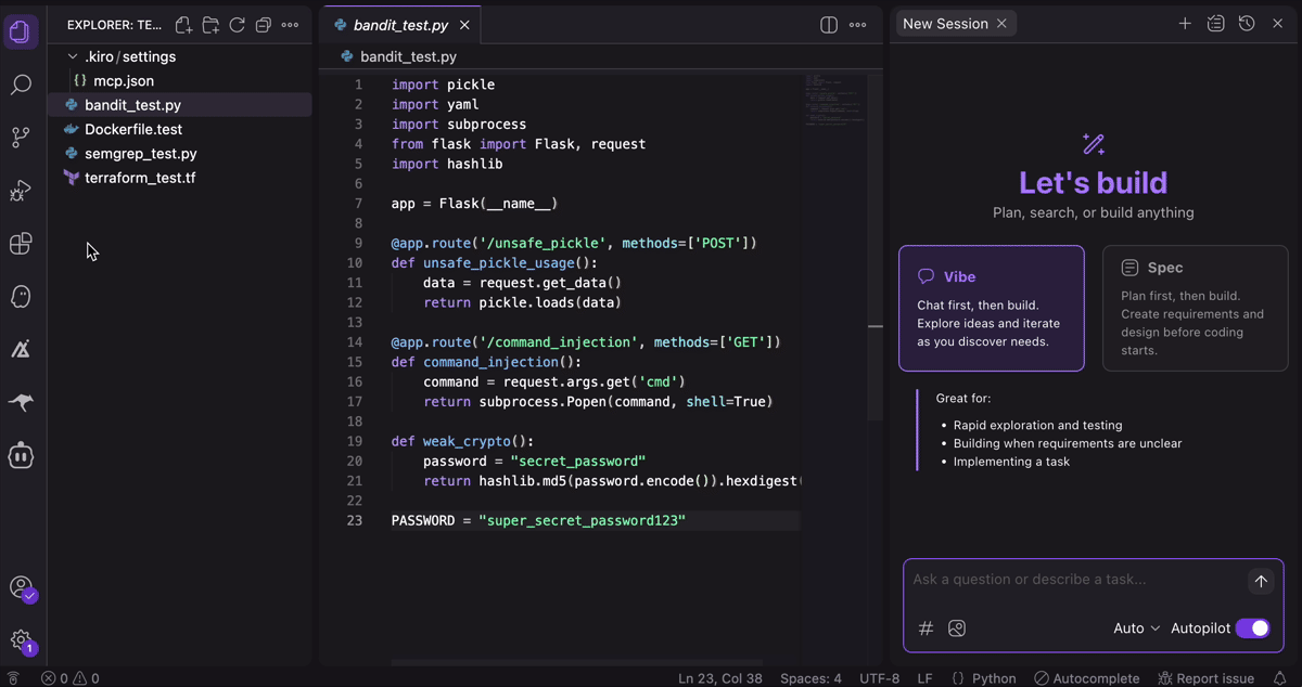Code Scanning Demo