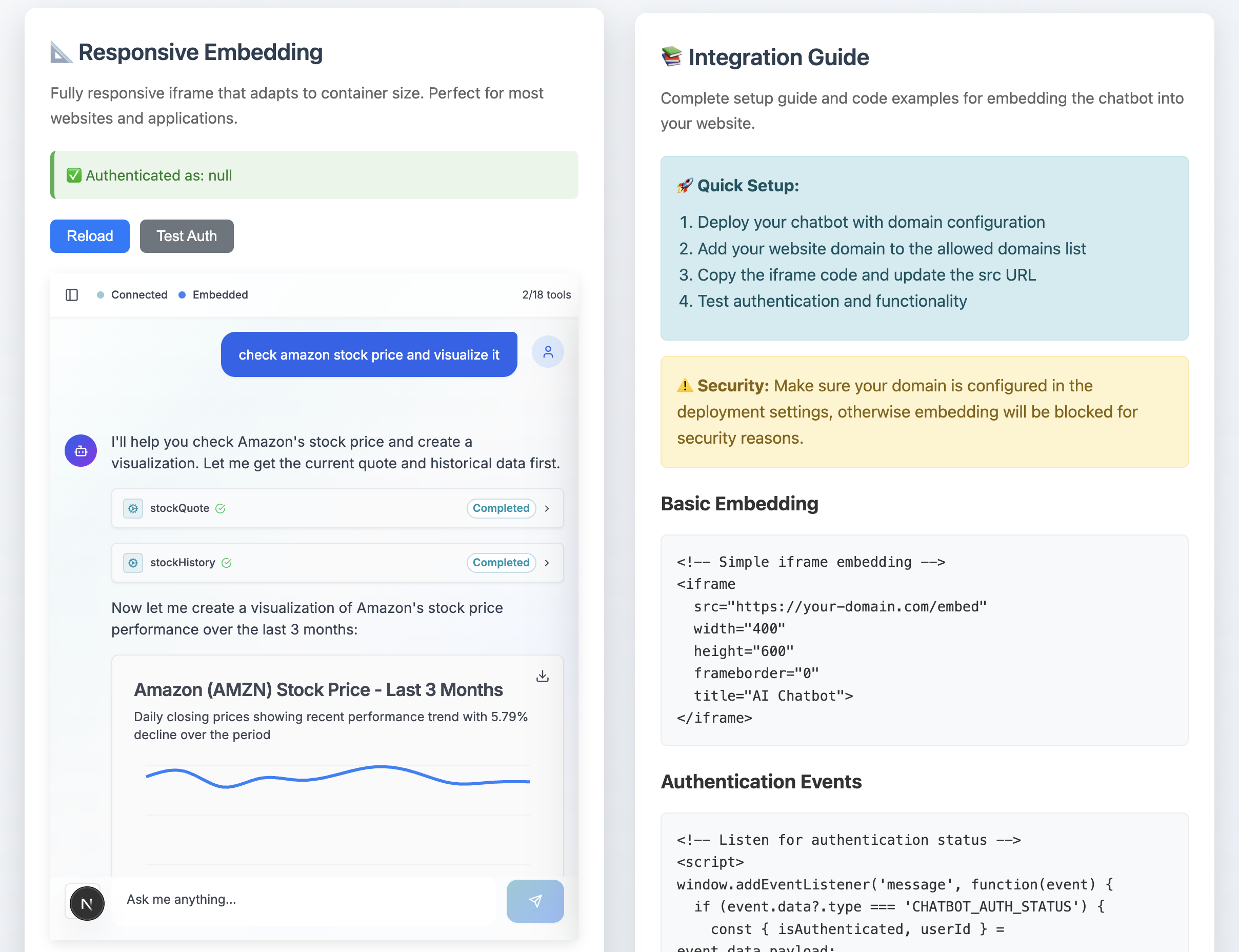 Iframe Embedding Example